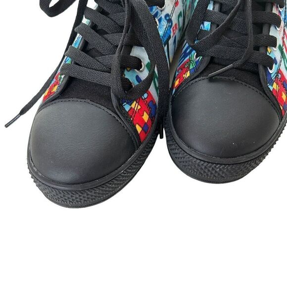 Autism Mom Custom Shoes Women's Size 8 License Plate Graphic Multi-Color #CR - Picture 5 of 6